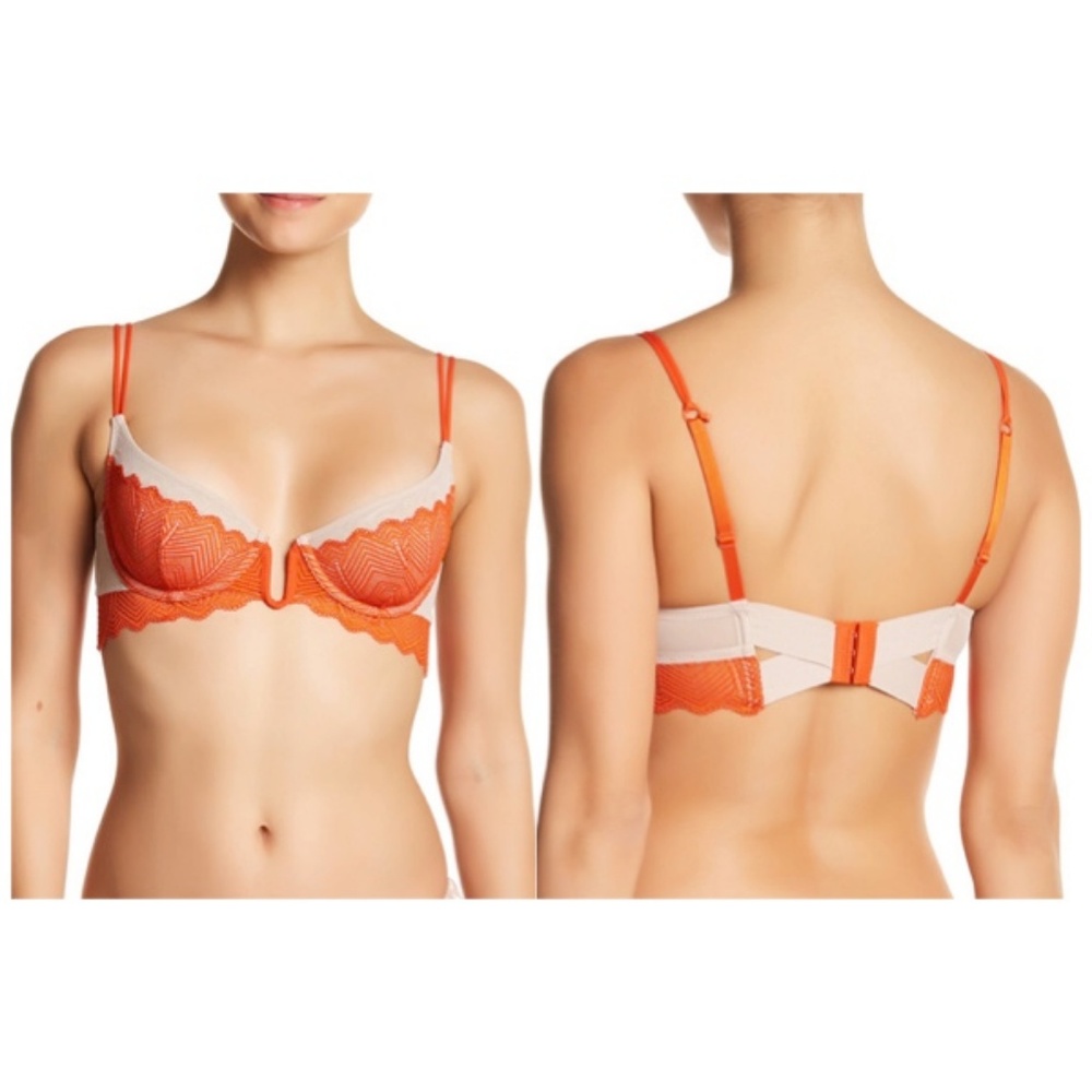 💕SOLD💕 FP 36B NWT Heatbeats Underwire Orange - Picture 8 of 8